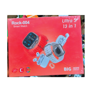 Rock 004 Smart Watch Ultra 3+S10 13 in 1 – Montre Connectée Polyvalente